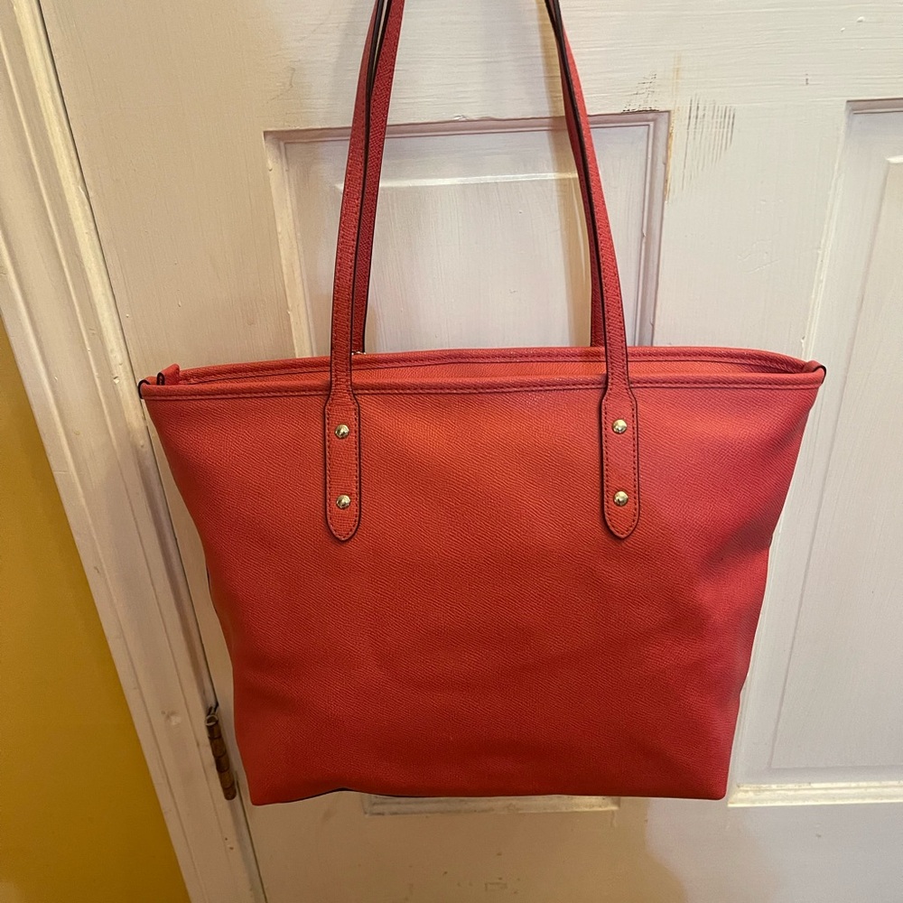 Pink Coach handbag